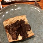 Tartine de truffe noire