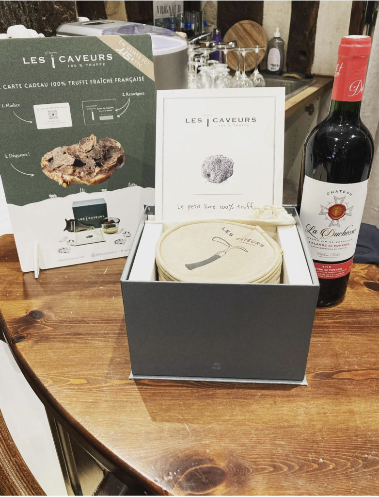 carte cadeau truffe distributeur